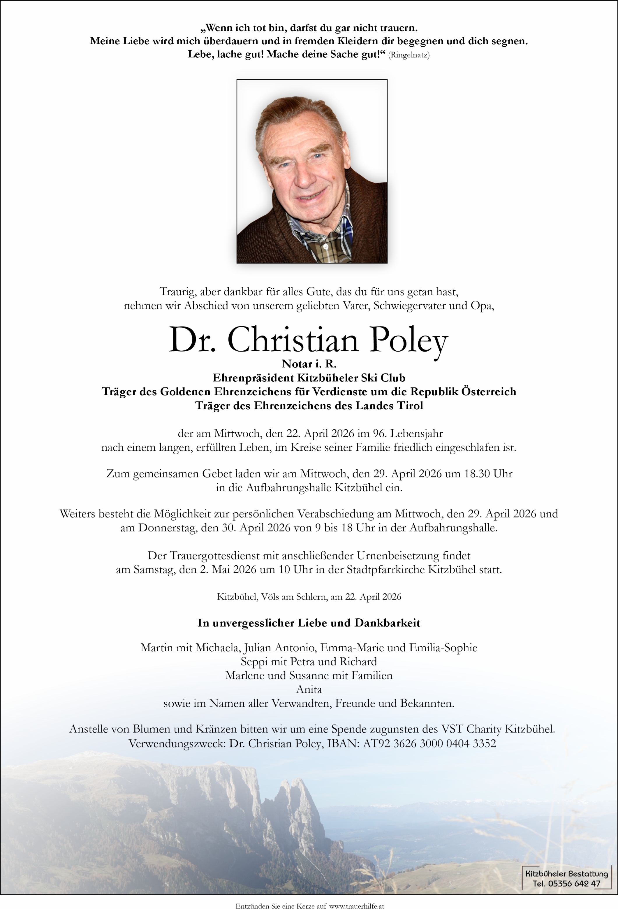 Dr. Christian Poley